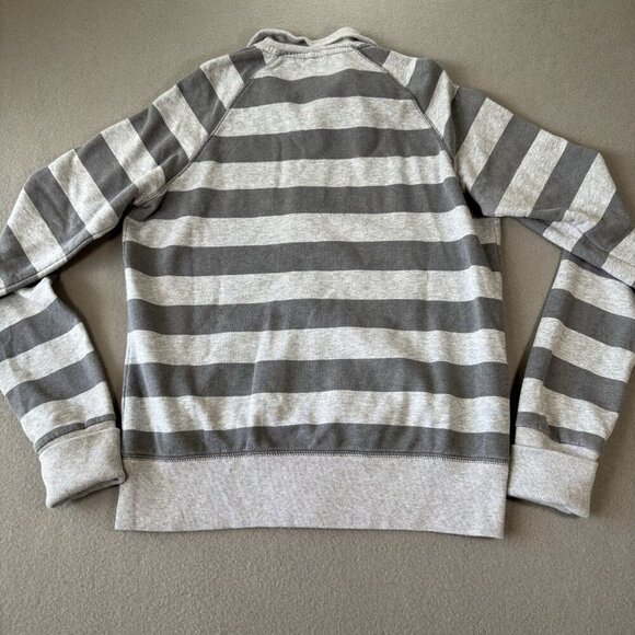 Nike Boys Junior Bomber Sweatshirt Jacket Size XL Vtg Retro Pullover Y2K Stipped - Picture 13 of 15